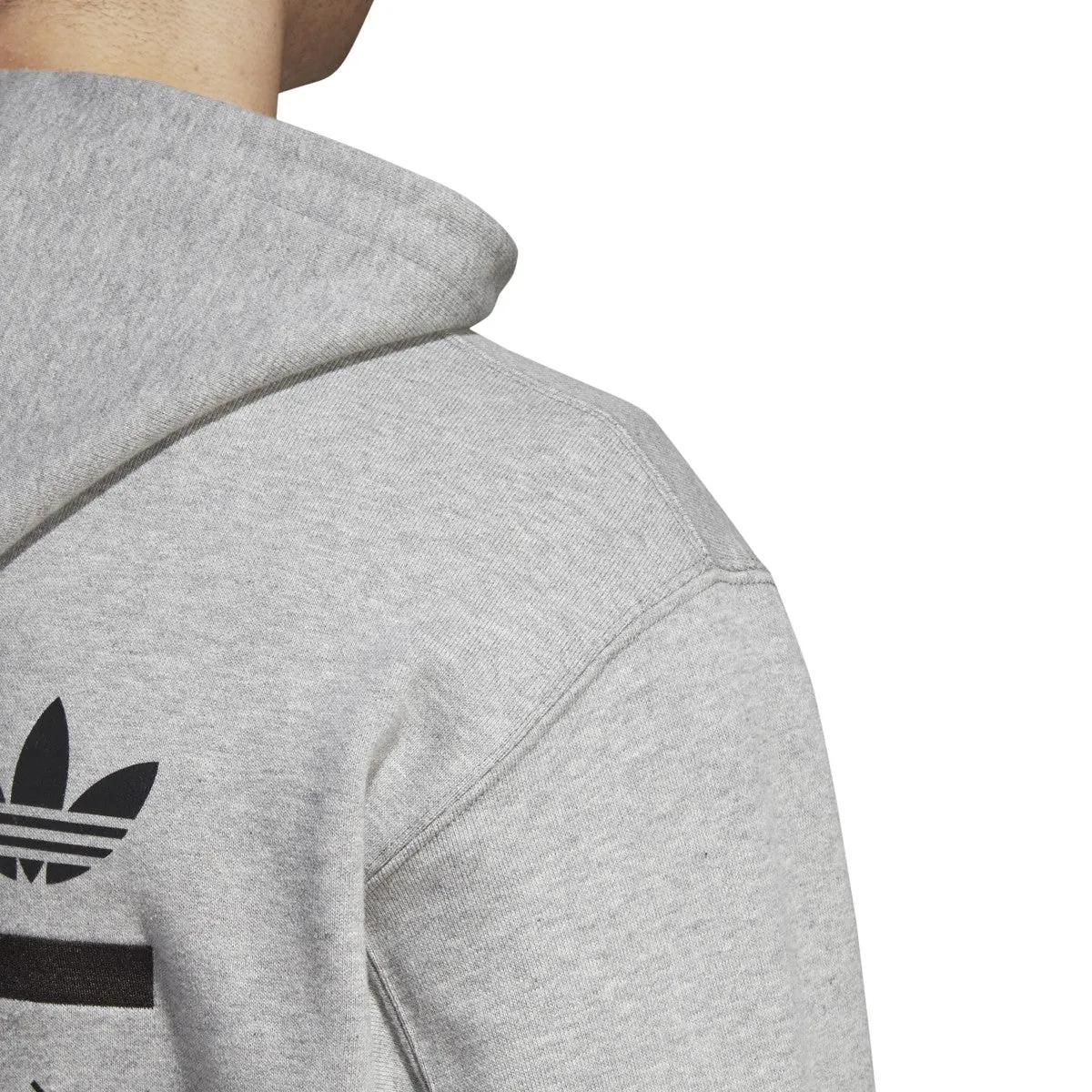 Adidas Men's Originals Kaval Full-Zip Hoodie Medium Grey Heather