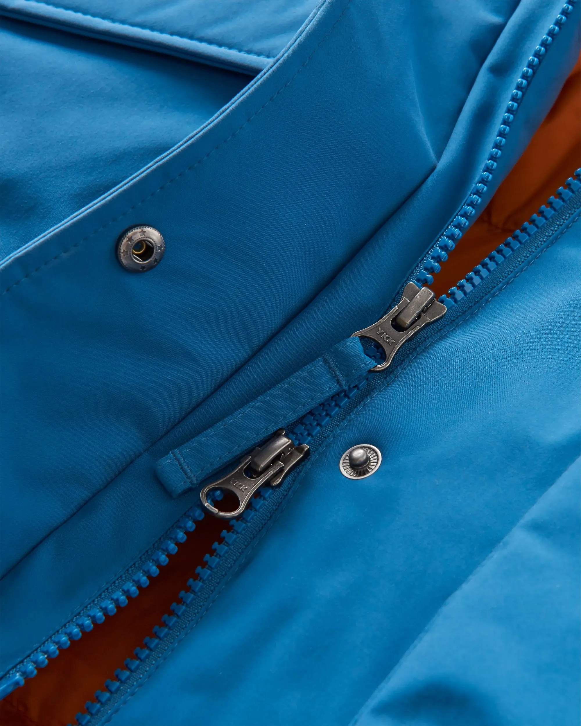 Alaska Recycled Insulated Parka - Blue Steel