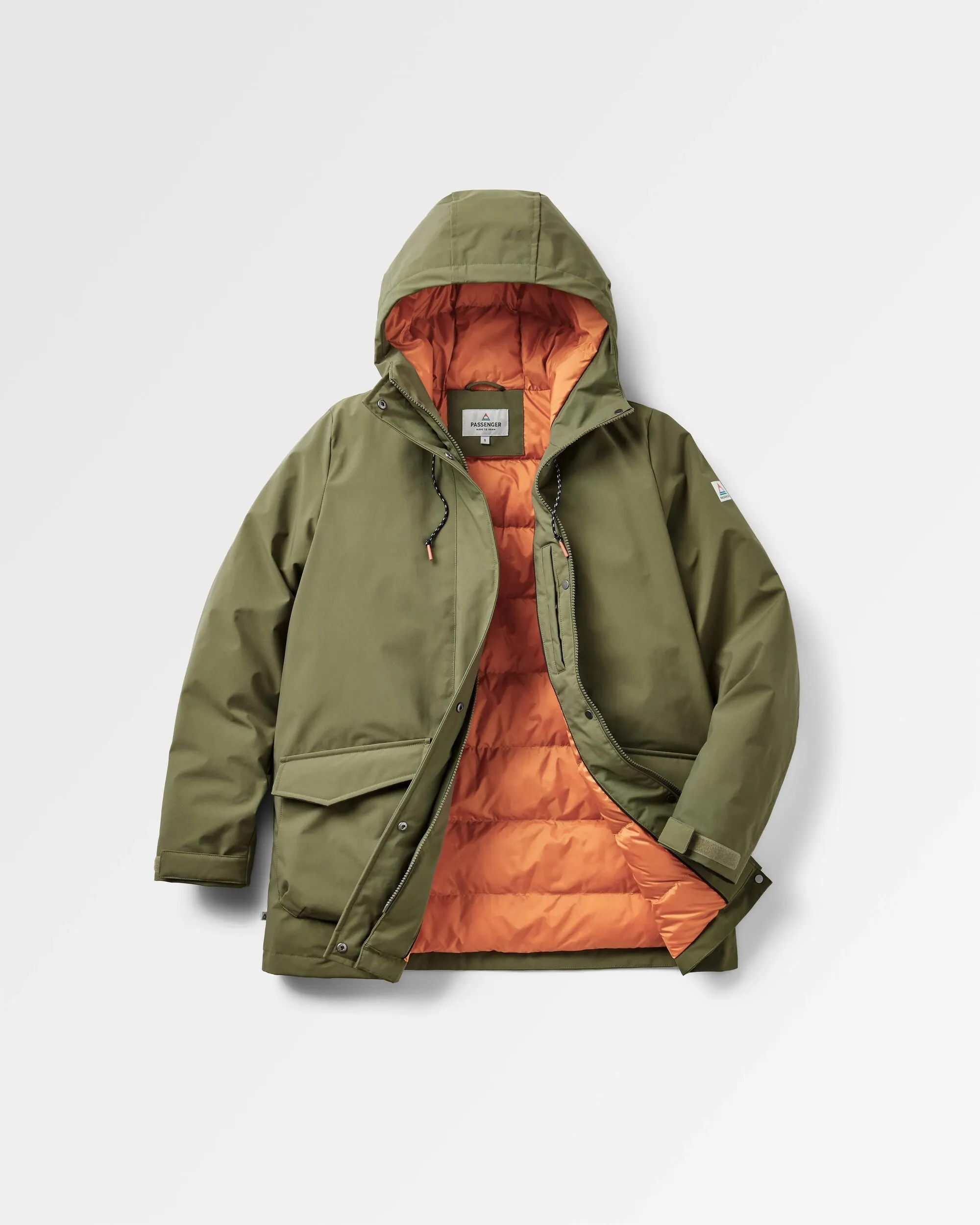 Alaska Recycled Insulated Parka - Khaki