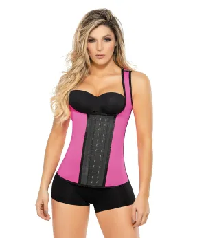 Ann Chery 2022 3 Hooks Fajas Latex Vest Waist Trainer Cincher