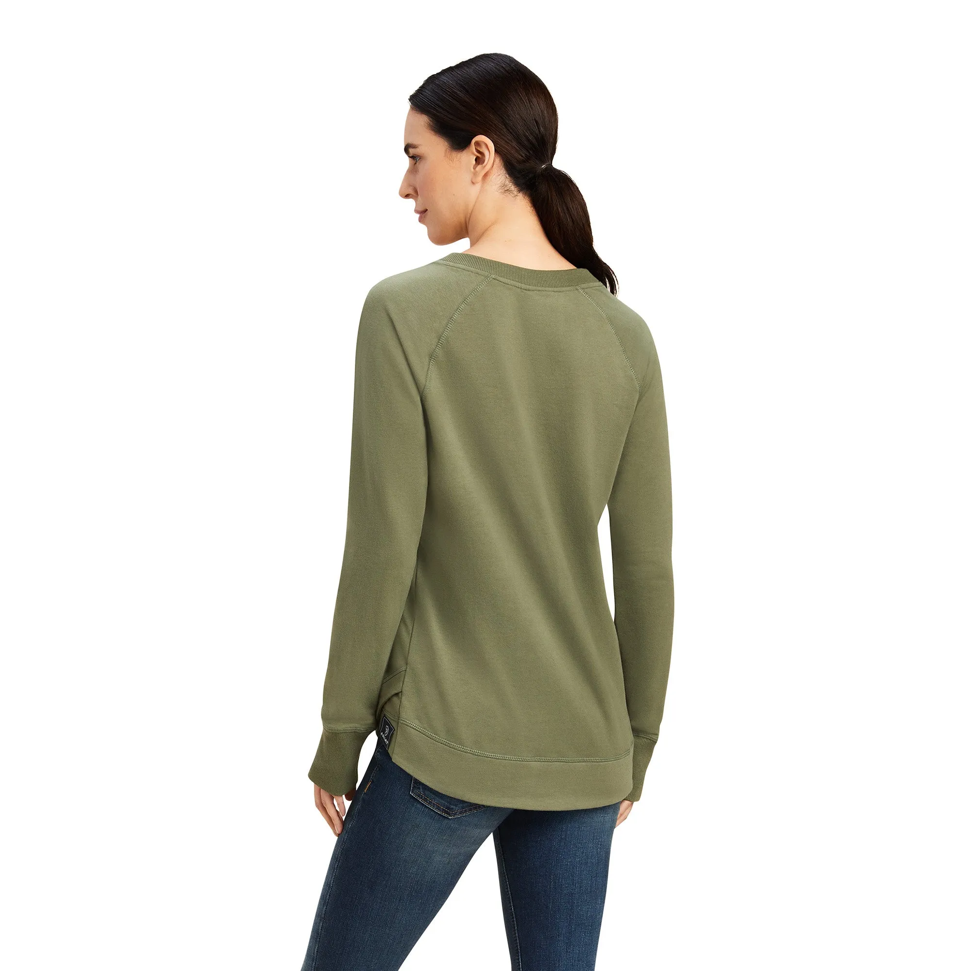 Ariat® Ladies Benicia Four Leaf Clover Sweatshirt 10041316