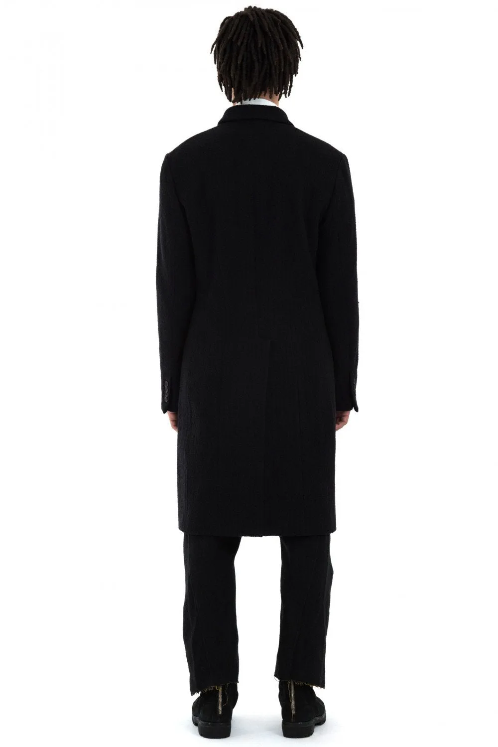 Black DB Reefer Coat