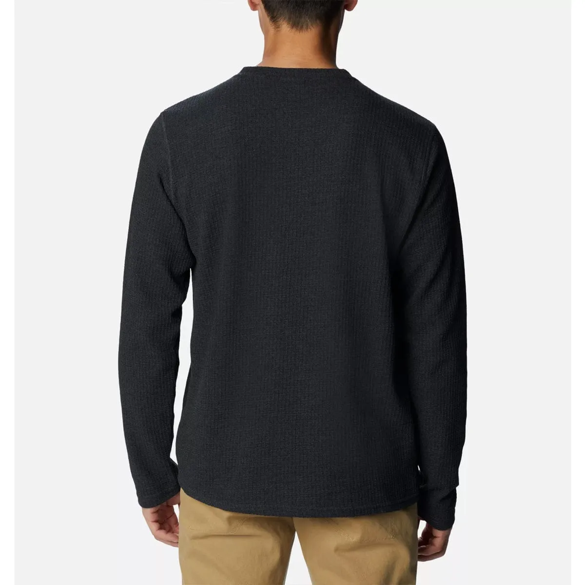 Columbia Men's Pine Peak II Waffle Long Sleeve Crew