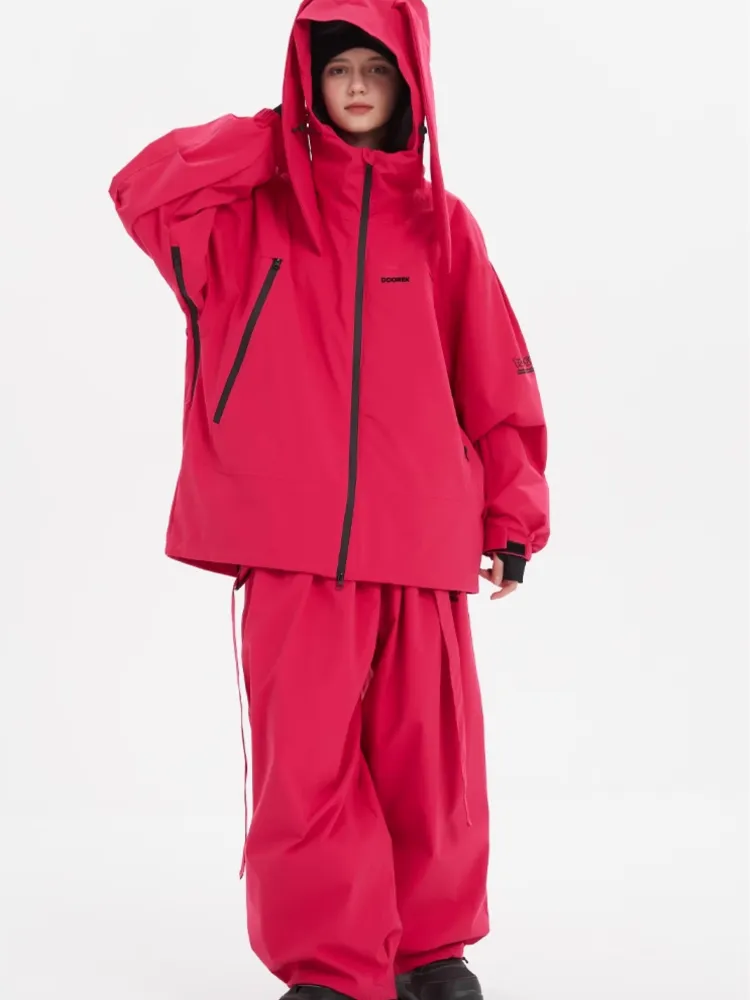 Doorek Rabbit Ears Hooded Snow Suit - Unisex