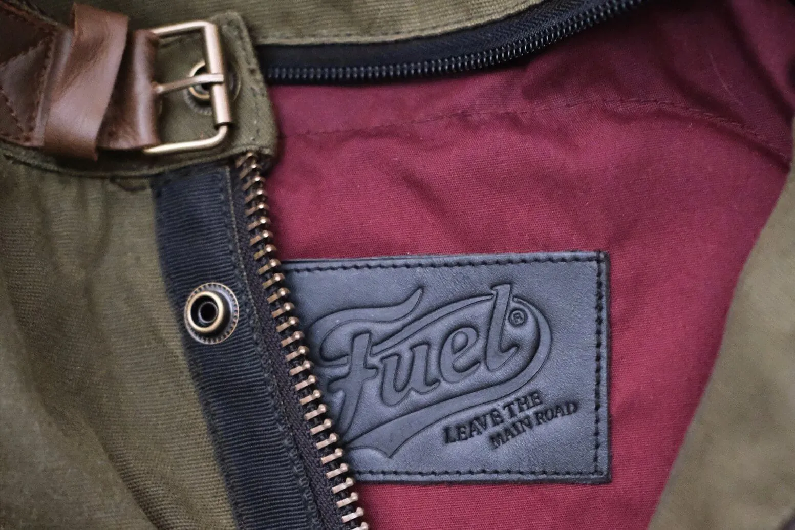 Fuel Motorcycles Division 2.0 Jacket - Green