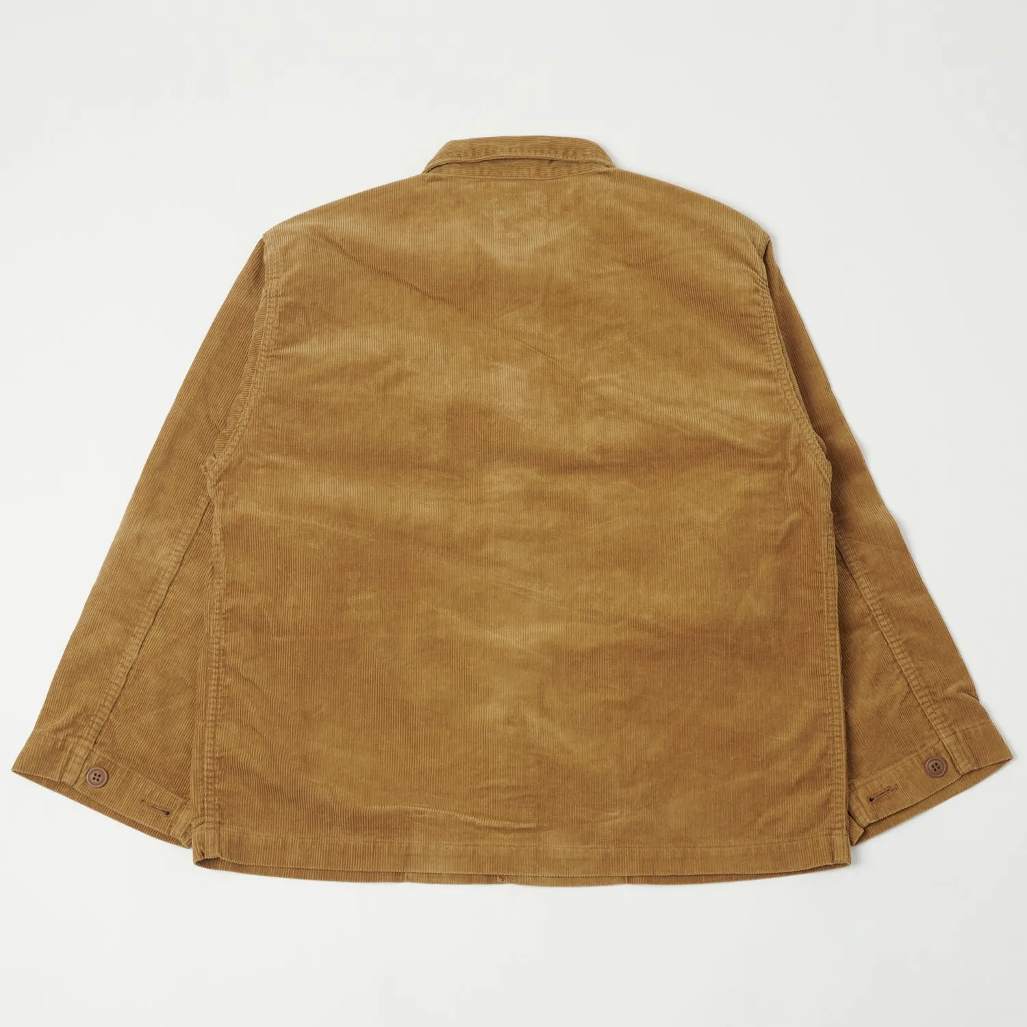 Full Count 2023 Corduroy Military Jacket - Camel