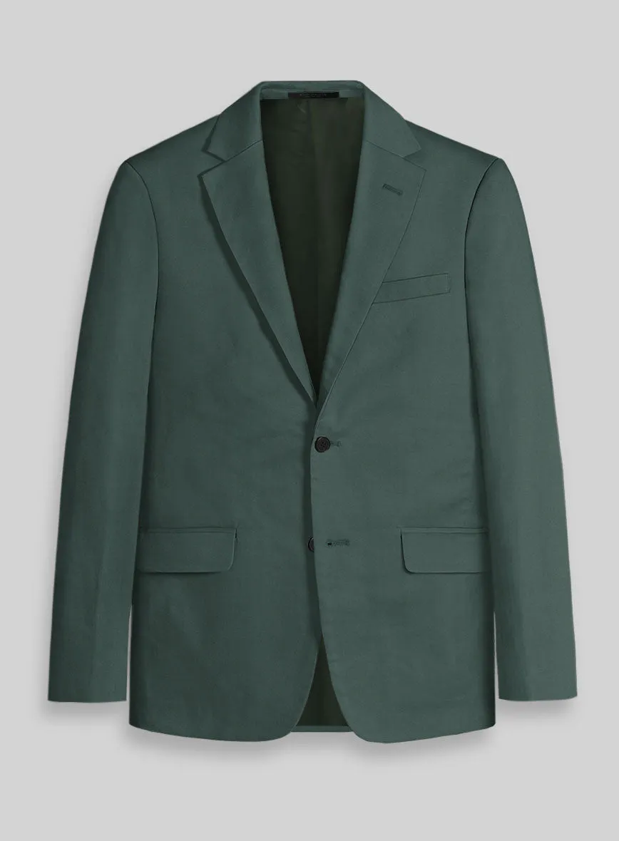 Gallo Green Stretch Chino Suit