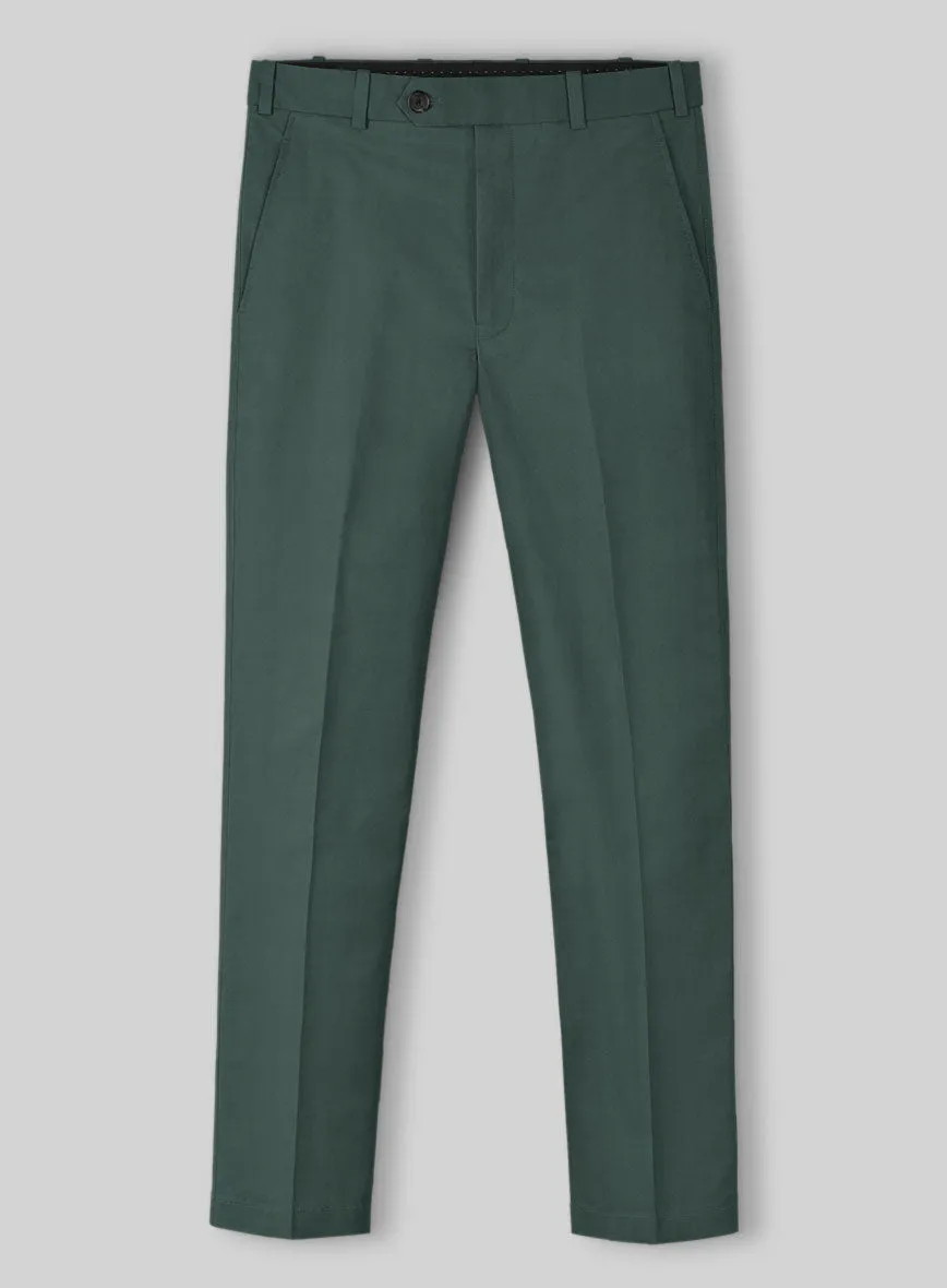 Gallo Green Stretch Chino Suit