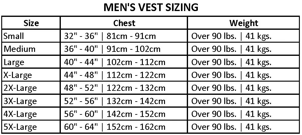 HO SPORTS MENS SYSTEM VEST