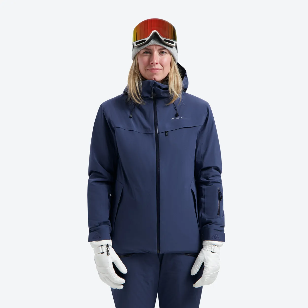 Insulated Hardshell Jacket Dark Blue | Women