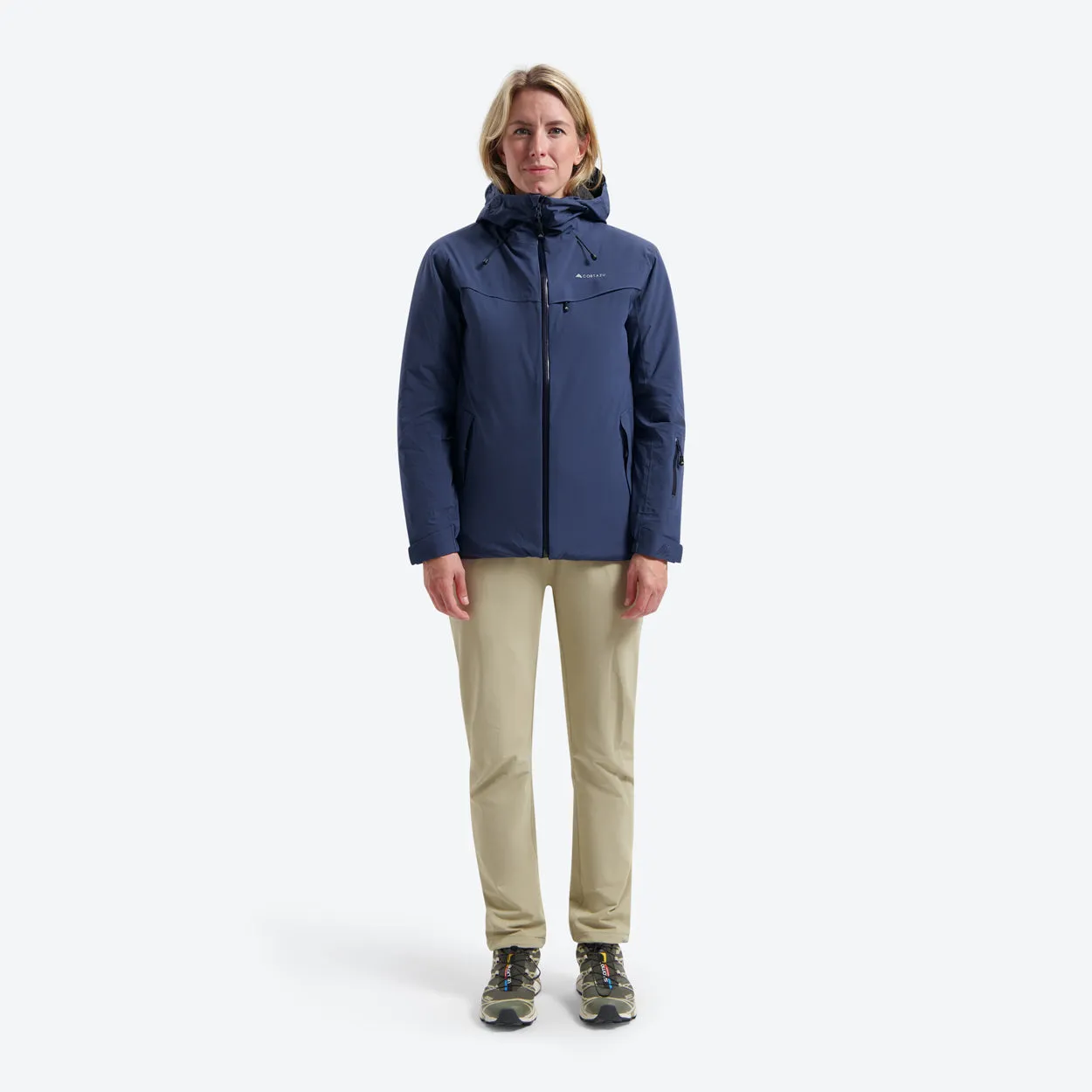 Insulated Hardshell Jacket Dark Blue | Women