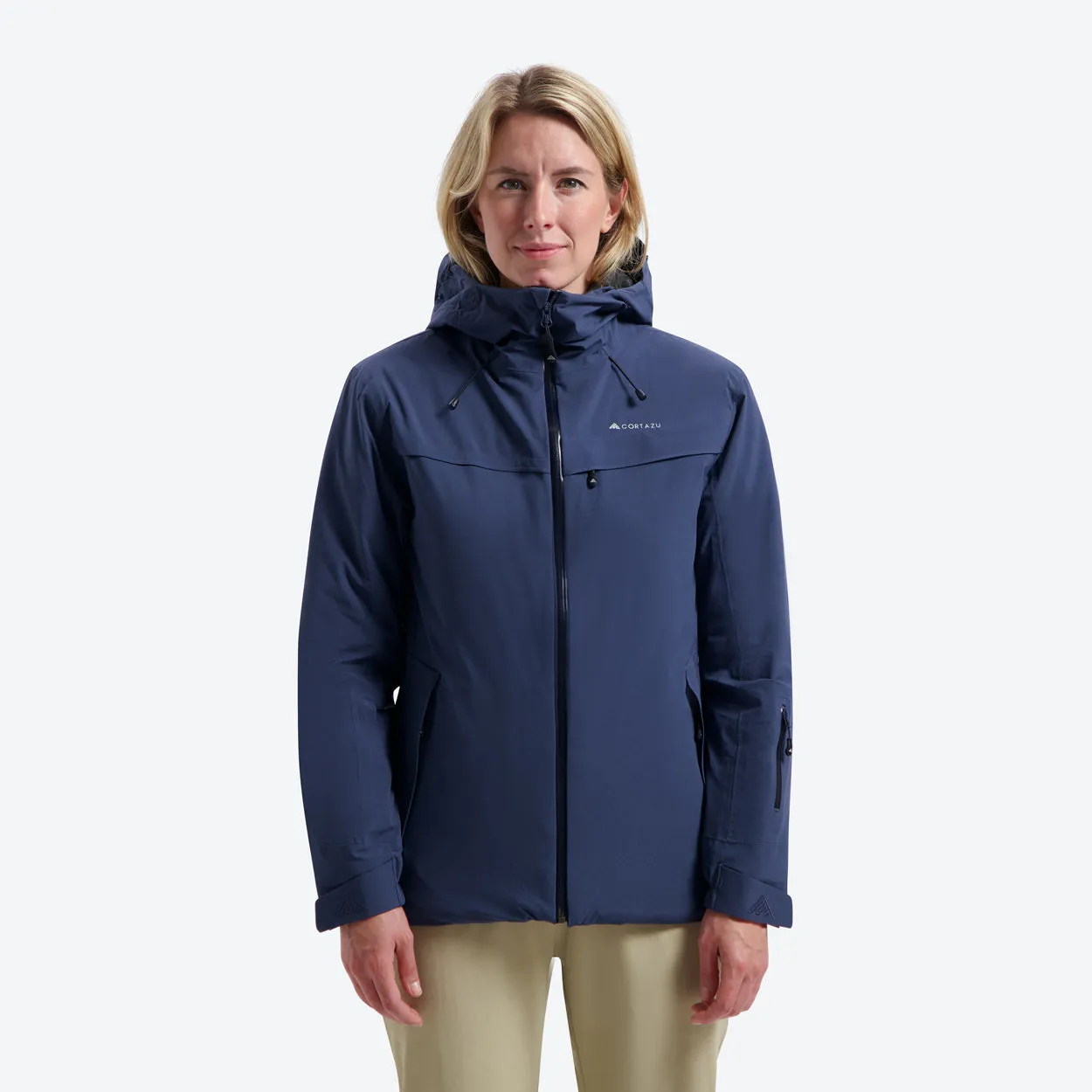 Insulated Hardshell Jacket Dark Blue | Women