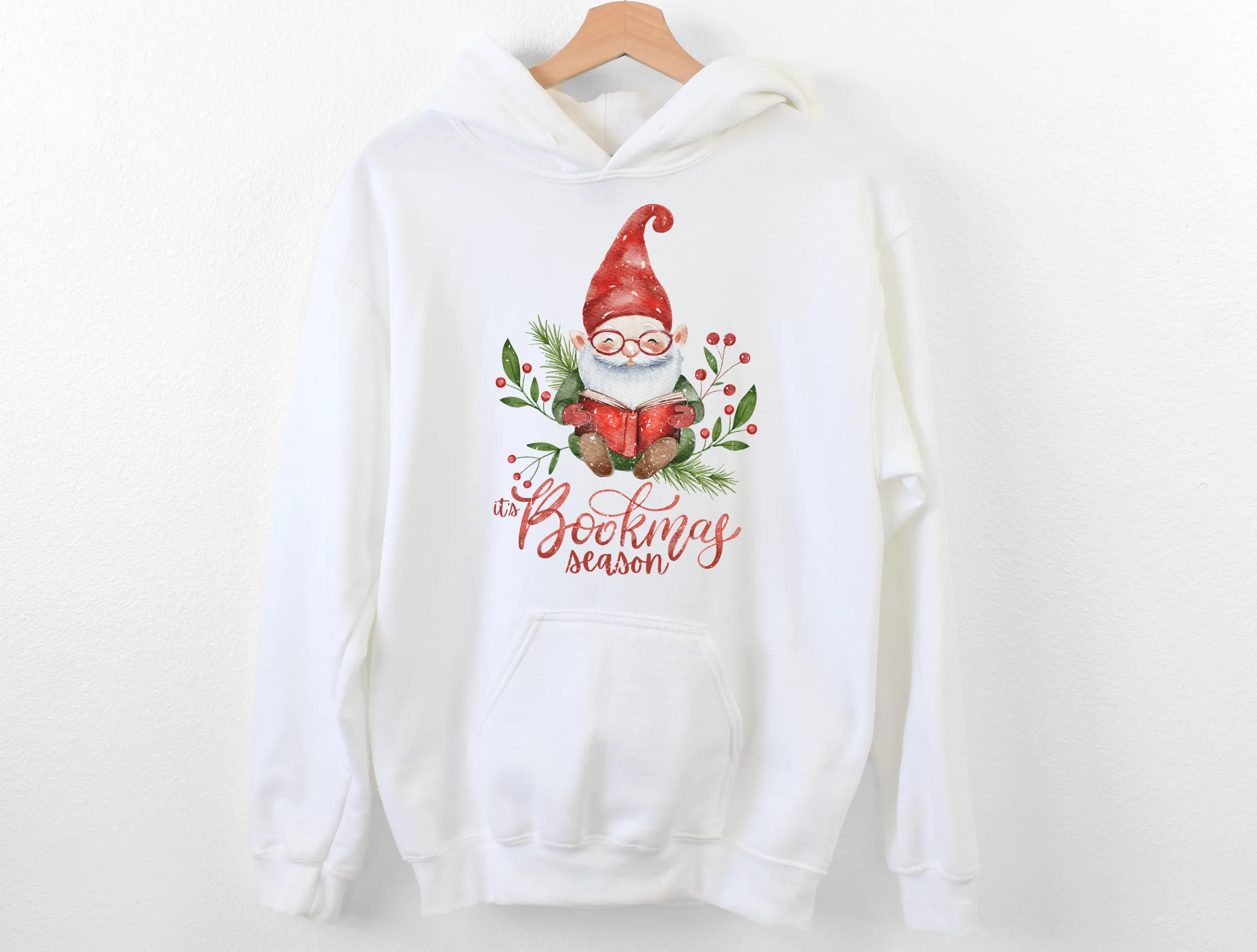 it's bookmas season hoodie