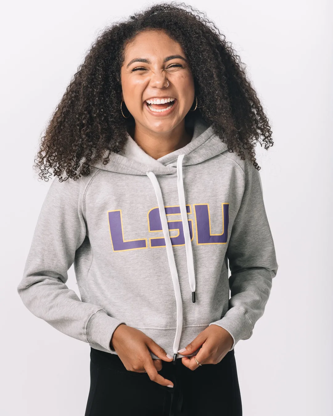 LSU Tigers® Cozy Crop Hoodie