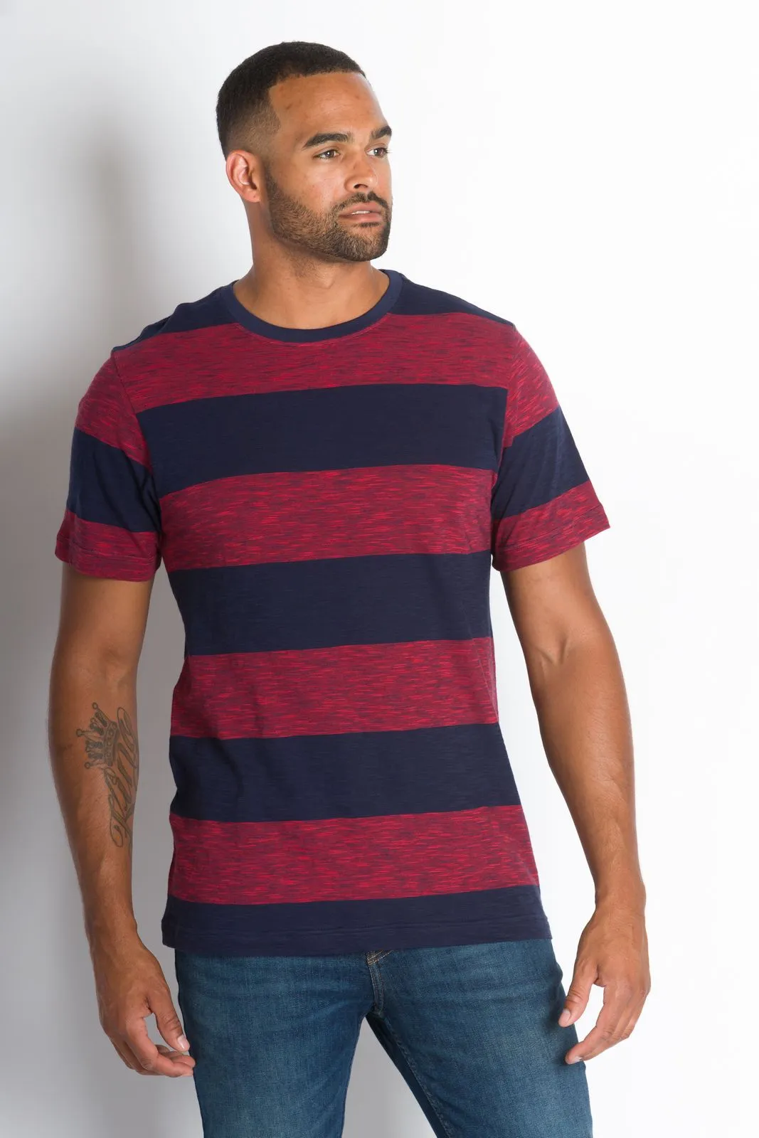 Nishant | Men's Cotton Slub Short Sleeve Top