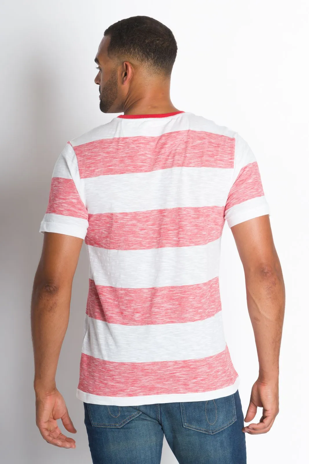 Nishant | Men's Cotton Slub Short Sleeve Top