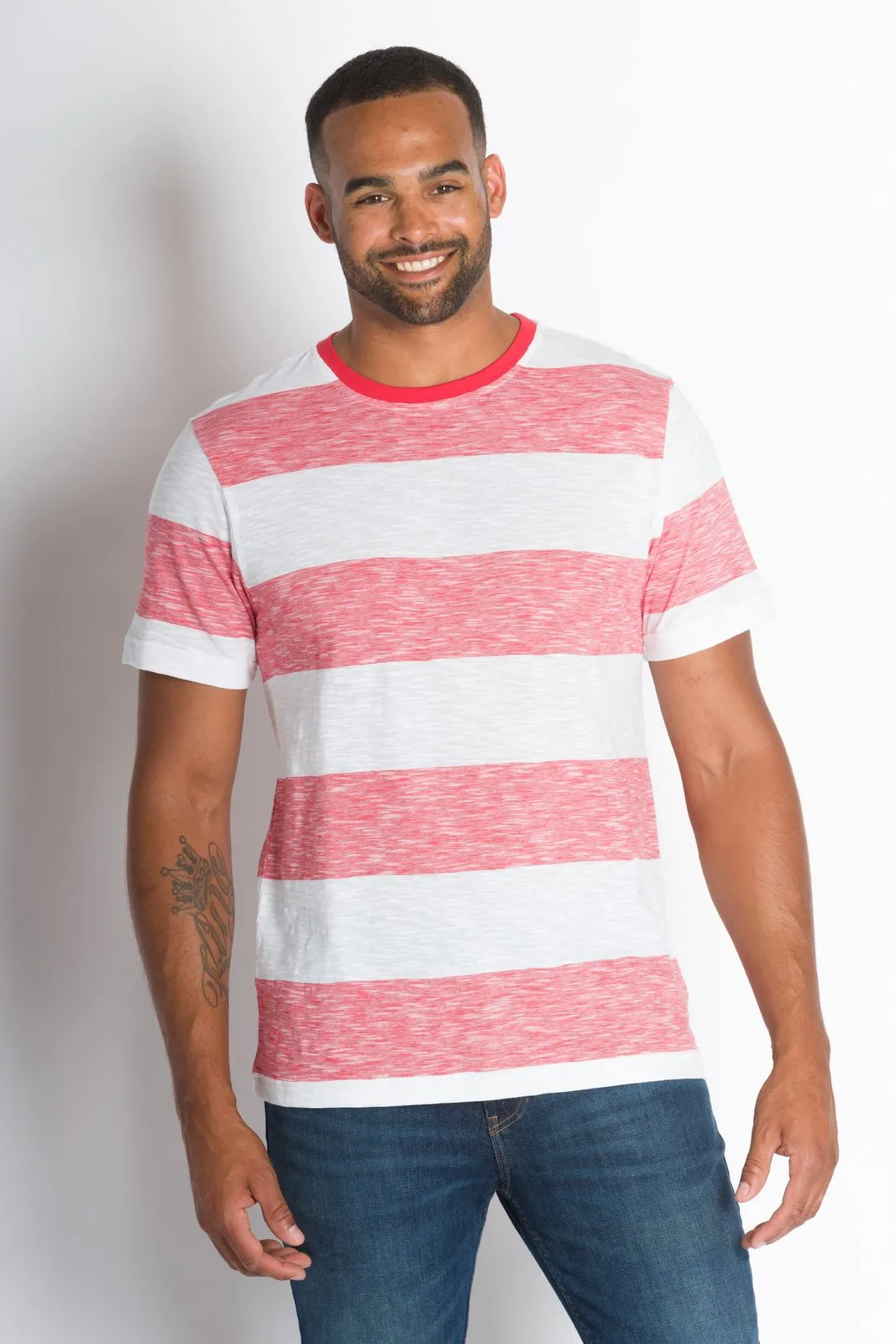 Nishant | Men's Cotton Slub Short Sleeve Top