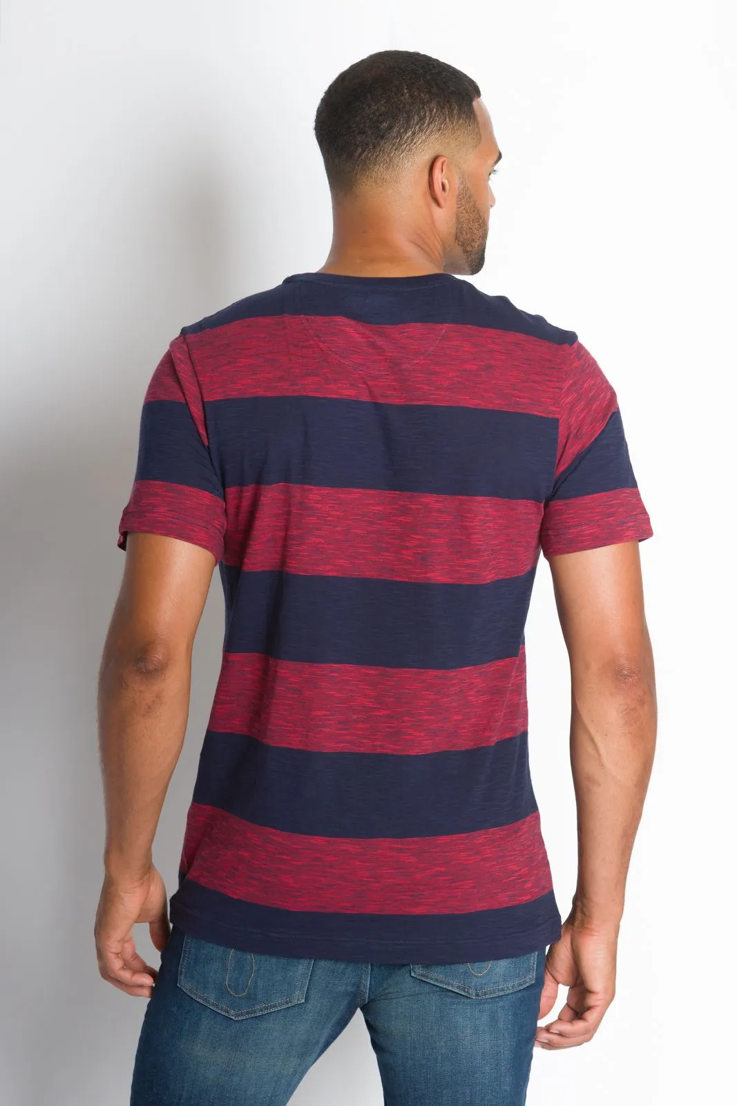 Nishant | Men's Cotton Slub Short Sleeve Top