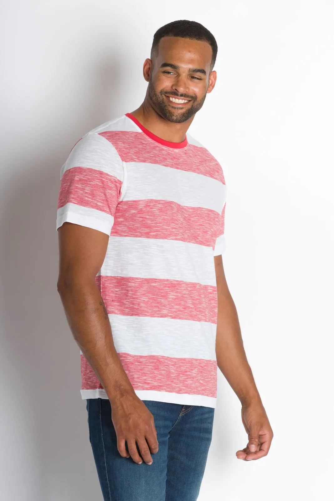 Nishant | Men's Cotton Slub Short Sleeve Top