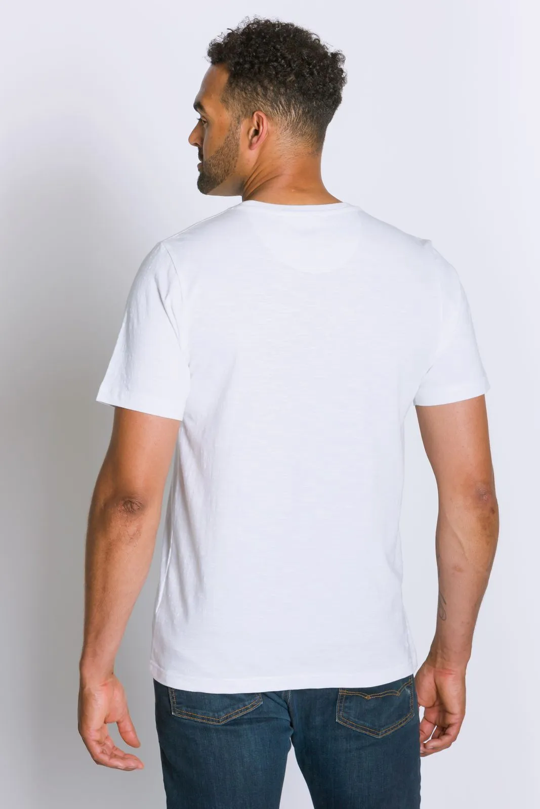 Nishant | Men's Cotton Slub Short Sleeve Top