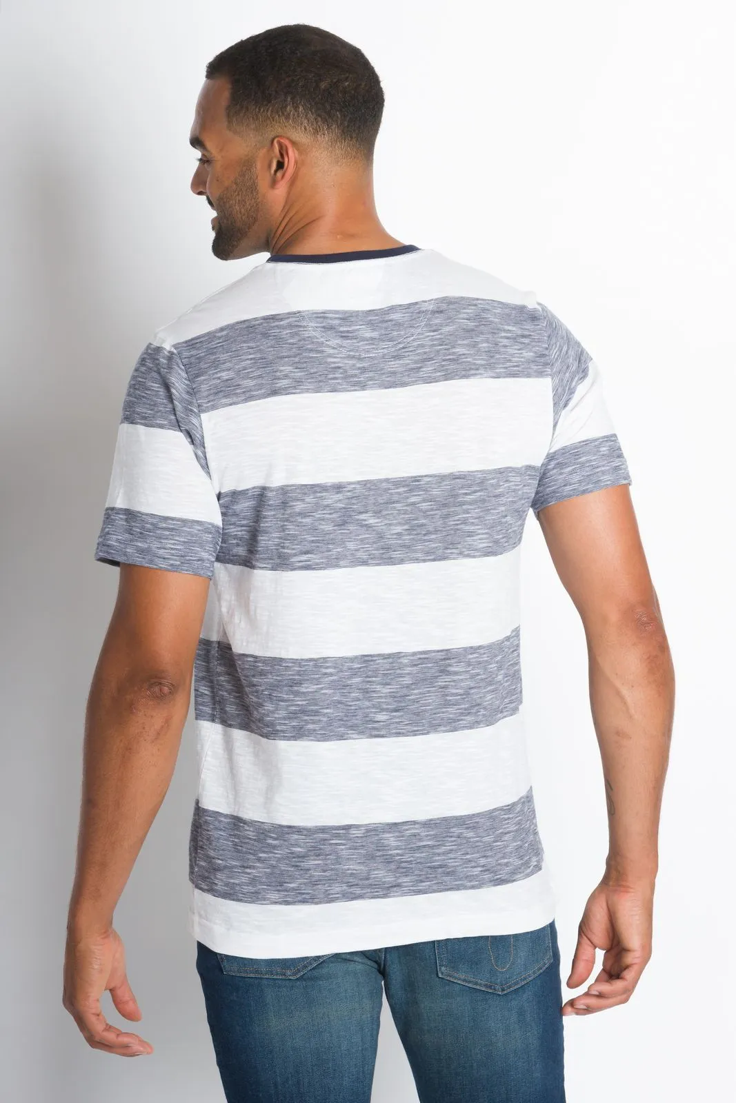 Nishant | Men's Cotton Slub Short Sleeve Top