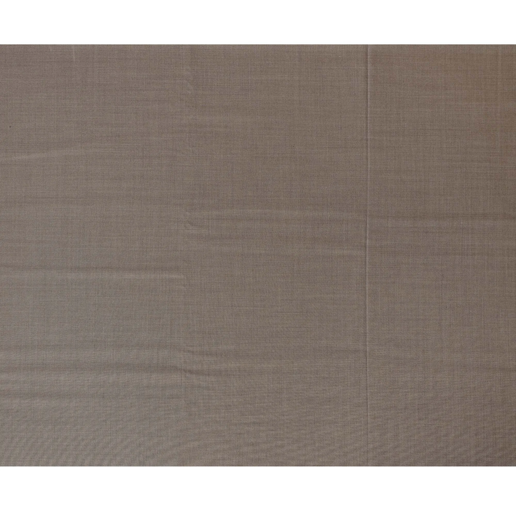 Olive Brown SCABAL Super 200's All Wool Suiting Fabric, 3.5 Meters with Buttons and Lining, 150 cm Width-D20709