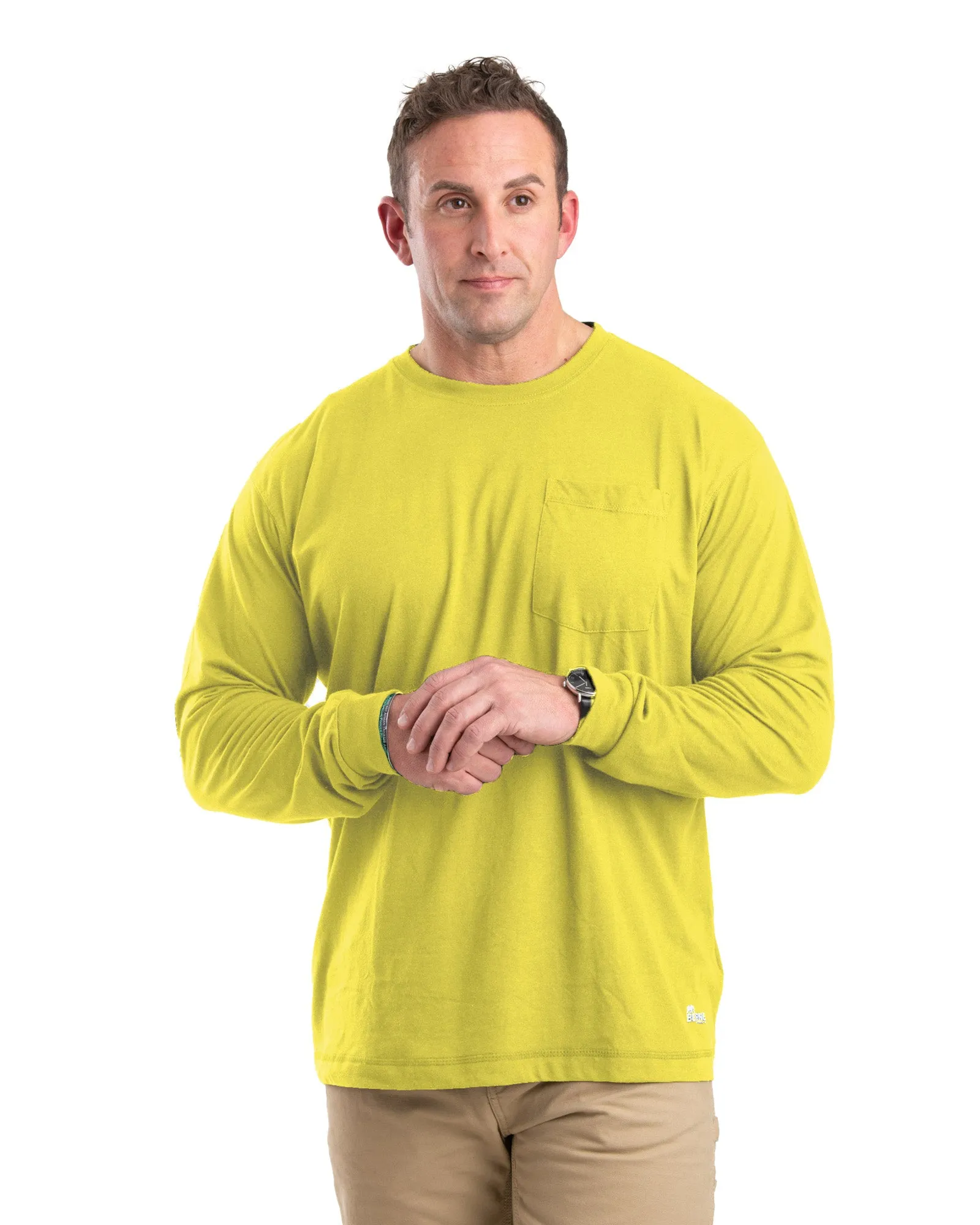 Performance Long Sleeve Pocket Tee