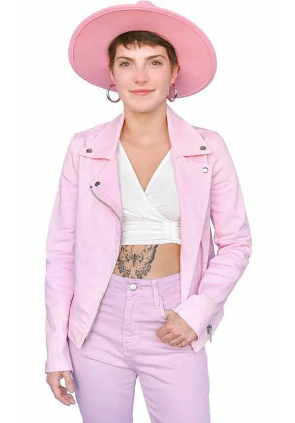 Pink | DENIM JACKET*