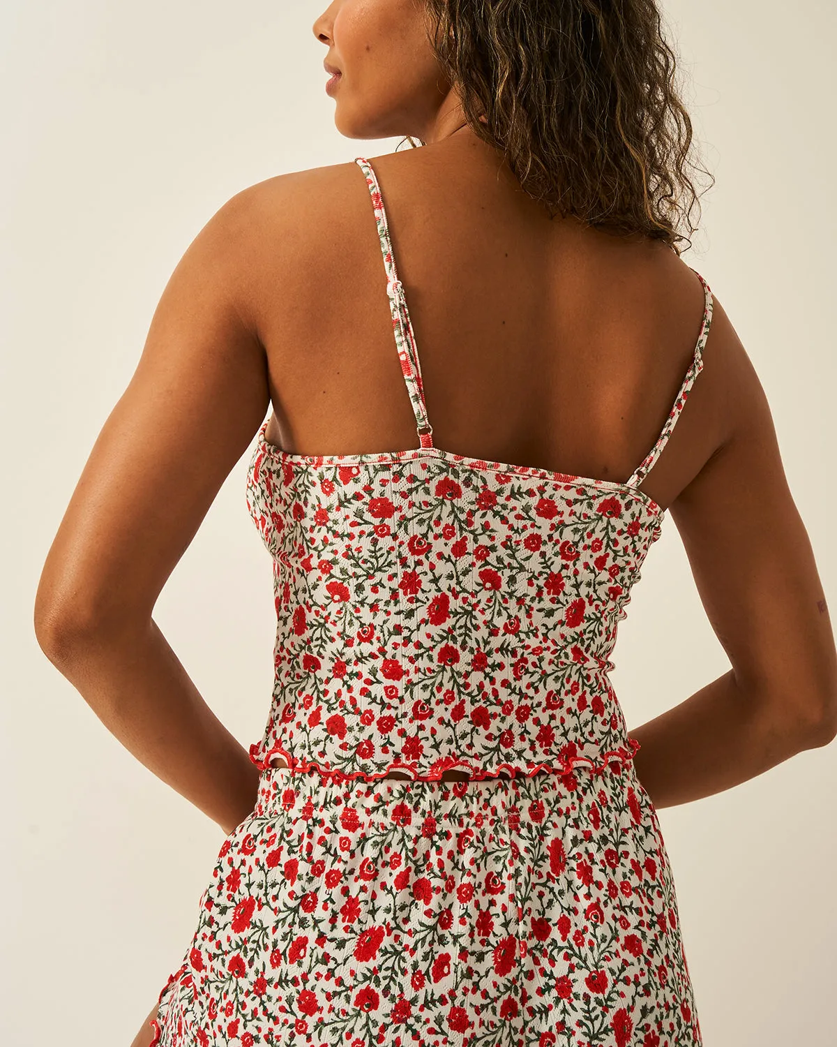 Pointelle Cami - RIXO Daisytrail