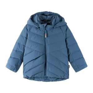 Reima Toddlers' Kupponen Waterproof Down Jacket - Ocean Blue