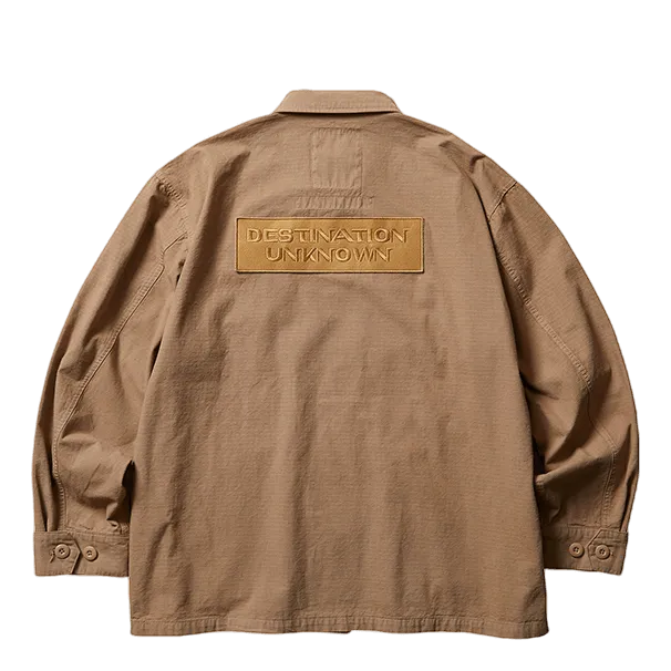 Rip Stop Fatigue Jacket Coyote