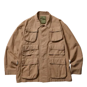 Rip Stop Fatigue Jacket Coyote