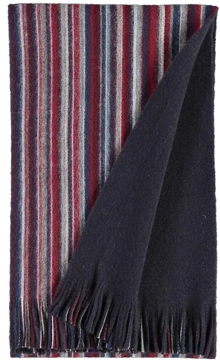 Striped Reversible Scarf  Wool Blend 62004 Christian Paul by sidonio's