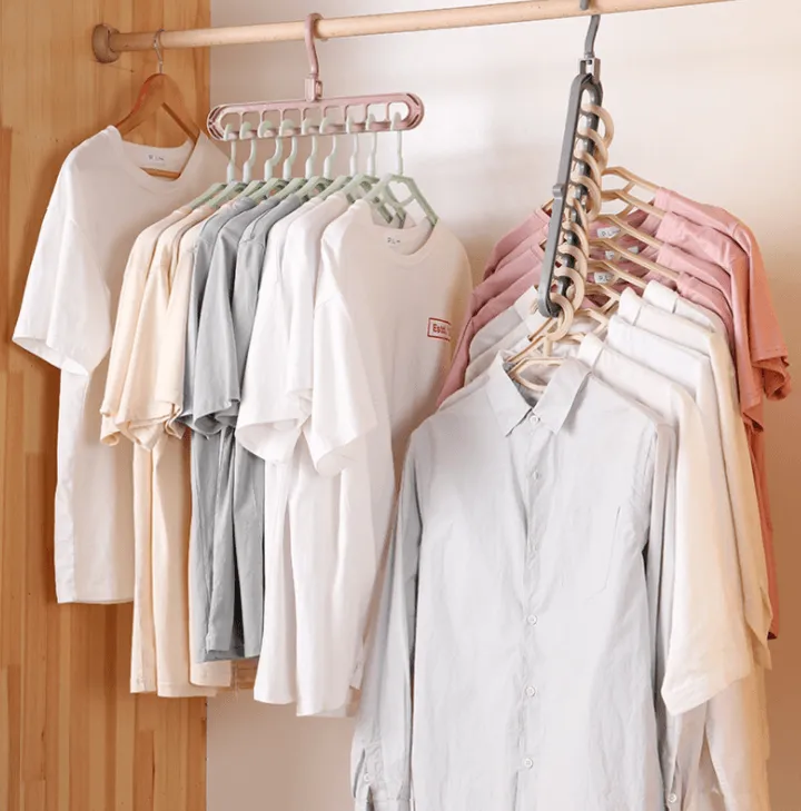 The 360°Hanger- Save up space in your closet