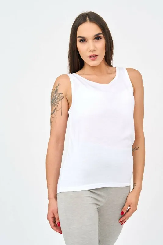 Women's Vests in White