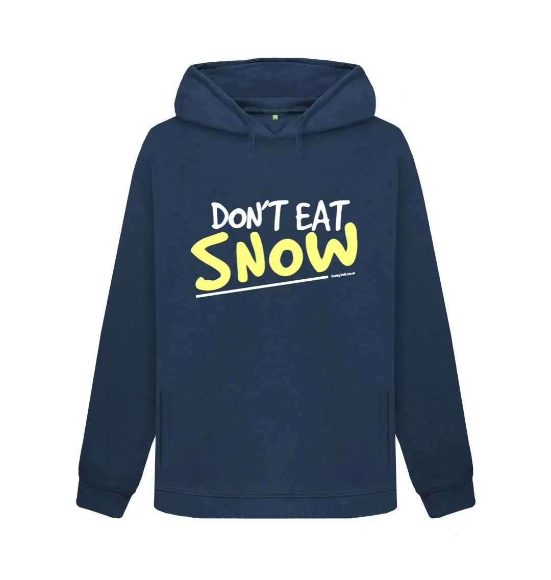 Women's Yellow Snow Organic Pullover Hoodie