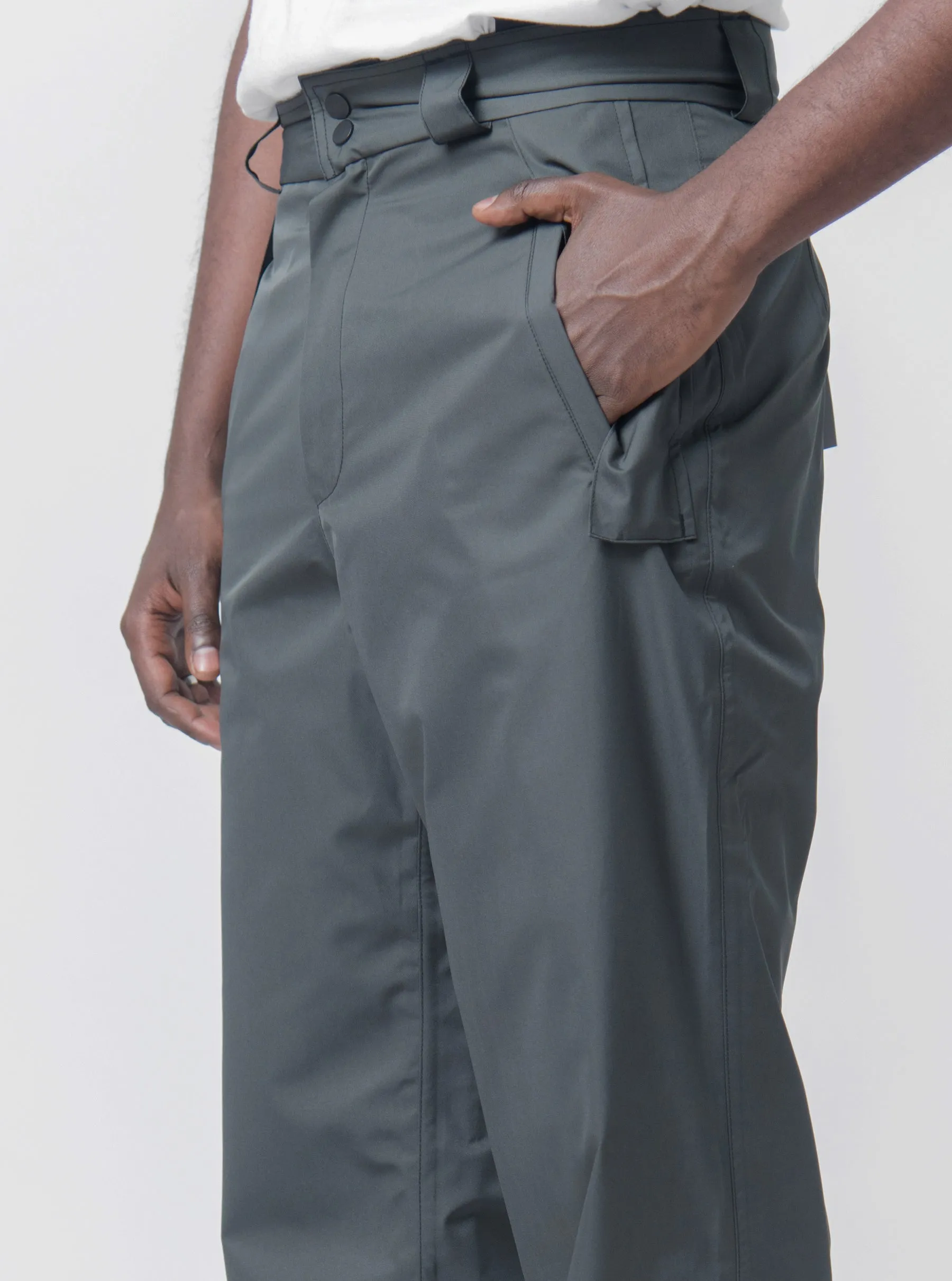 WR Laminated 2L Pant Coal Grey